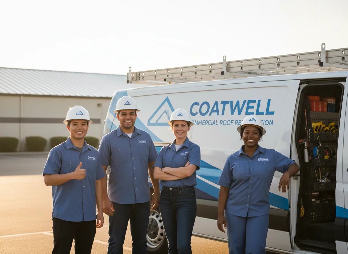 Commercial roof coating company in Arvonia, VA